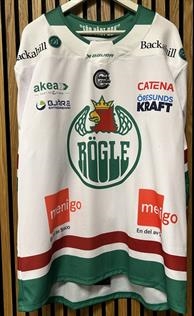 Rögle BK Dam 24_25 Vit bortatröja