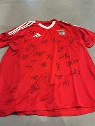 Benfica Handboll framsida signerad